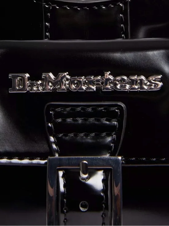 Dr. Martens Black Vegan Leather Crossbody Bag and Backpack - Picture 5 of 9